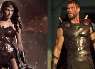 Quem ganharia em um duelo entre Thor e Mulher Maravilha? Chris Hemsworth da sua opinião