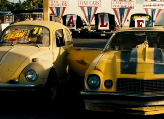 Bumblebee aparece como fusca em foto do set de filmagens