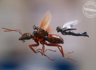 Veja os heróis em ação nas fotos divulgadas de ‘Homem-Formiga e a Vespa’