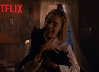Sabrina conhece Salem em novo vídeo de “O Mundo Sombrio de Sabrina”