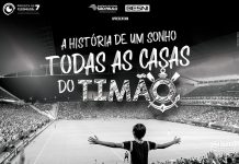 Cinemark leva o documentário “A História de Um Sonho – Todas as casas do Timão” para o Projeta às 7